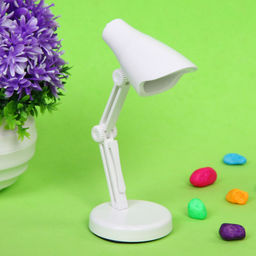 Цена за 2 шт. Настольная лампа "Sunshine" 4*4*11 см LED, батарейки AG3, 0.2W, Белый