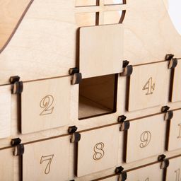 Заготовка для декорирования Mr. Carving ВД-1159 Адвент-календарь фанера 8 х 30 х 45 см фото 5