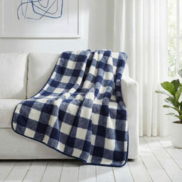 Плед ALTRO арт. 1518 МОРСКОЙ ТАРТАН