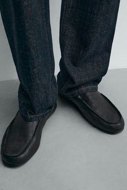 LEATHER LOAFERS - Zara фото 11