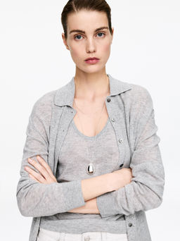 Top sin mangas en cachemir puro - H&m фото 4