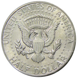 1/2 доллара (50 центов) 1968 года D США