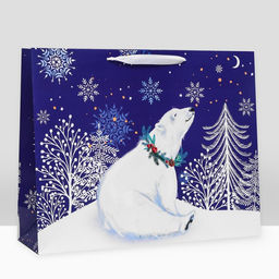 Пакет подарочный На снежочке, ХL 50 х 40 х 15 см - Simaland фото 3