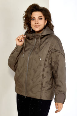 Куртка SHETTI 2195 пепельно-коричневый