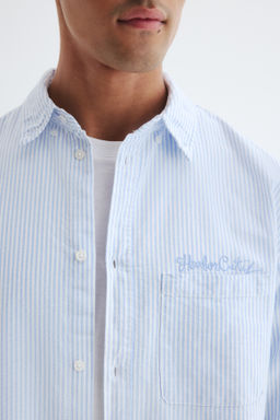 Camisa Oxford Loose Fit - H&m фото 5