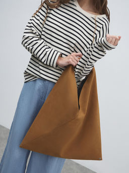 Женский шоппер TENDANCE Артикул 4740729, светло-коричневый  фото 2