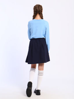 Лонгслив Анечка серо-голубой Ладошки  фото 18