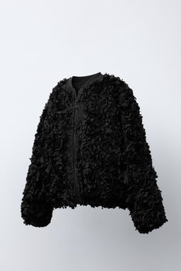 FLORAL BOMBER JACKET - Zara фото 2