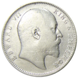 1 рупия 1907 года Британская Индия