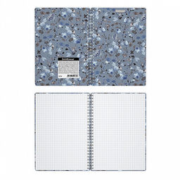 Цена за 2 шт. Тетрадь общая с пластиковой обложкой на спирали ErichKrause Frozen Beauty, А4, 80 листов, клетка  фото 2