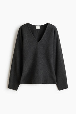 Top de punto con escote en V - H&m фото 4