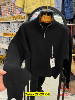 Кофта женская поло на молнии - Bruno фото 4