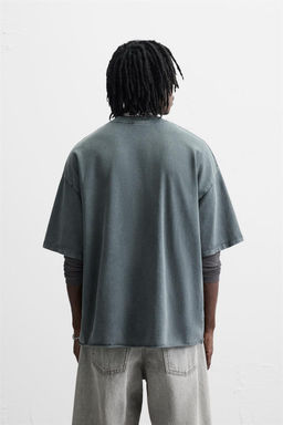 WASHED RELAXED FIT SWEATSHIRT - Zara фото 3