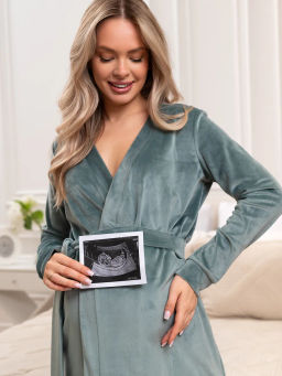 Халат женский Кэт Шалфей