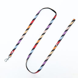 Комплект амуниции двухслойный, размер S, поводок 120 х 1 см, ОШ 24-38 см, ОГ 29-41 см, разноцветный - Пижон фото 9