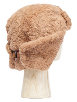Шапка жен. полиэстер LB-M99006 camel