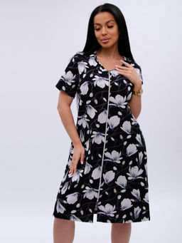 Халат "Рената" крокус, трикотаж