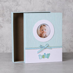 Фотоальбом 100 фото 10x15 С новорожденным / 2289 /уп 32/ - Галеонтрейд фото 2