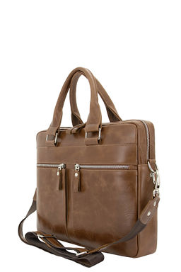 Сумка мужская Ц-421.28 светло-коричневый - Protege фото 3