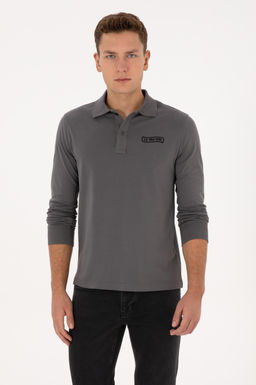 Erkek Gri Sweatshirt