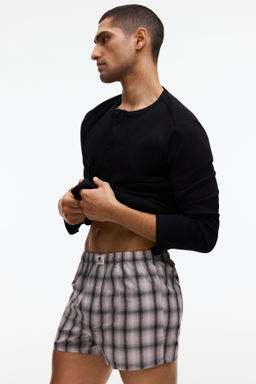 Pack de 2 calzoncillos b?xer de tela - H&m фото 12