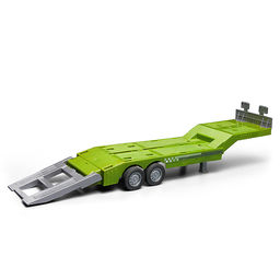 Машина "Военный автовоз" с танком р/у 27 MHz, в коробке