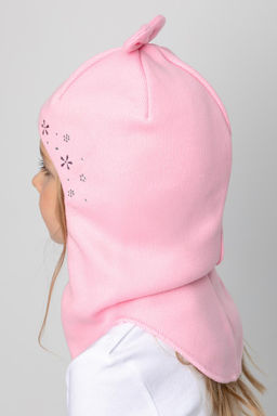 КВ 20253/нежно-розовый шапка-шлем дет