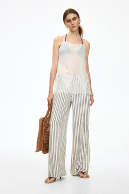 Pantal?n amplio con efecto arrugado - H&m фото 6