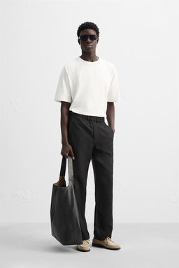 100% LINEN TROUSERS
