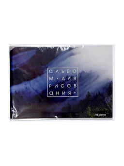 Набор альбомов для рисования Calligrata «Лес», 2 штуки, А4, 40 листов, на скрепке