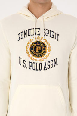 Erkek Krem Sweatshirt - U.s. polo assn фото 6