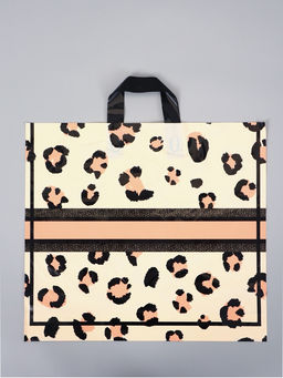 Цена за 50 шт. Пакет с петлевой ручкой "Сафари" 45 х 40 х 8 см, 60 мкм