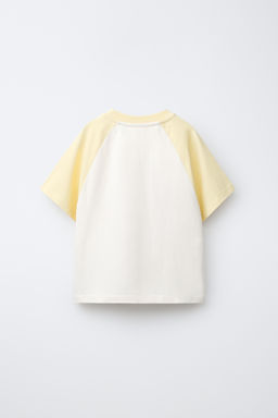 CAMISETA MANGA RANGL?N ESTAMPADO TEXTO / Estampado - Zara фото 4