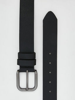 Deri G?r?n?ml? Erkek Kemer