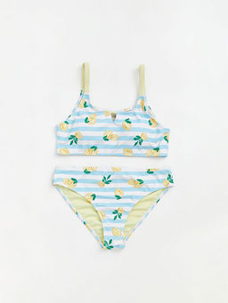 Bask?l? K?z ?ocuk Bikini