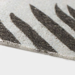 Коврик придверный Доляна Welcome home, 38×58 см, серый