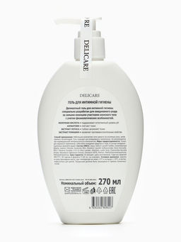 Гель для интимной гигиены Delicare с экстрактом лотоса и ромашки, 270 мл