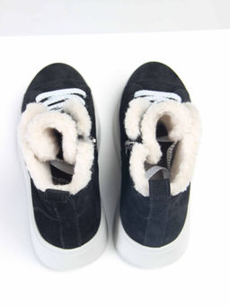 Ботинки 217.ALTAgr. черный замша/Шерсть