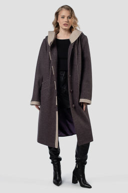 01-12180 Пальто женское демисезонное - El podio фото 4