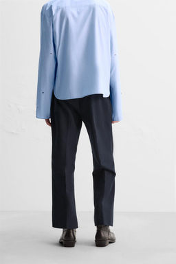 LIMITED EDITION FLARED FIT TROUSERS - Zara фото 3