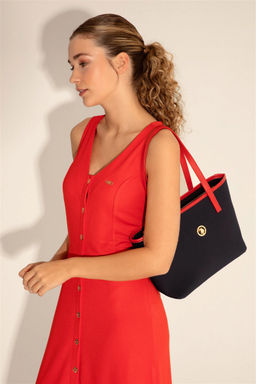 Женская темно-синяя сумка