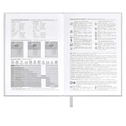 Ежедневник датированный 2024 ESCALADA, А6+, 176 л., арт. 63797/ 20 ПЛОНЖЕ МЕТАЛЛИК СЕРЕБРЯНЫЙ  фото 6