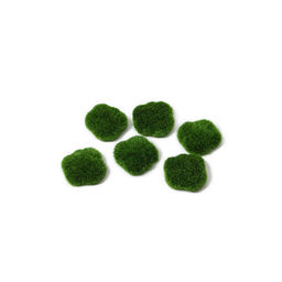 Мох искусственный, для декора, «Рельефные камни», набор 6 шт., тёмно-зелёный, Greengo