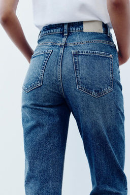 Z1975 MOM-FIT HIGH-WAIST JEANS - Zara фото 5