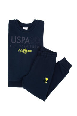 Erkek _ocuk Lacivert Pijama Tak_m_ Sepette S_rpriz _ndirim
