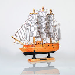 Макет парусного корабля 23х23 см / SH024MP /уп 48/ - Галеонтрейд фото 21