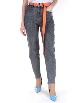 A966 Джинсы-бананы женские YIYUNFENGCAI - Фабричный китай фото 8