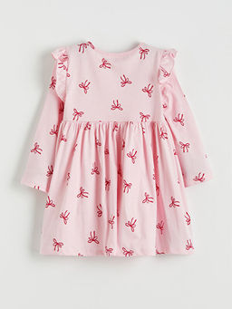 Kurdele Bask?l? F?rf?rl? K?z ?ocuk Elbise