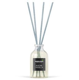 Ароматический диффузор 30мл Smoke vanilla 3,5х3,5х15см, настольный, стекло, палочки из микрофибры, парфюм, с пробником аромата, в коробке, Medori (Россия) - Домашняя мода фото 2