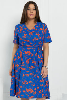 Платье Признание в любви (синее) П12654-25 - Lt collection фото 5